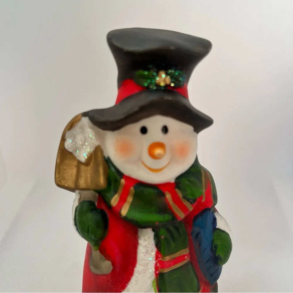 Festive‎ Snowman Figurine Trinkets